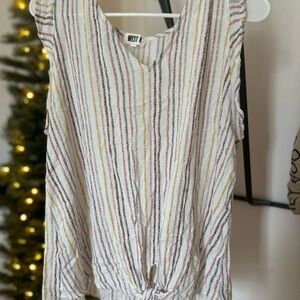 West Women's Multicolor Striped Blouse